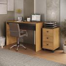 Conjunto de Escritório com Mesa e Gaveteiro Yescasa Conjunto de Escritório com Mesa e Gaveteiro Yescasa
