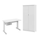 Conjunto de Escritorio Hungria Branco