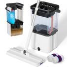Conjunto de esfregões e baldes Midyb Flat Mops and Bucket System