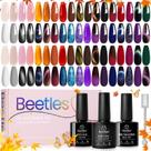 Conjunto de esmaltes Beetles Cat Eye Gel 39 unidades com camada superior básica