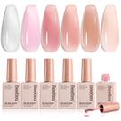 Conjunto de esmaltes Beetles Jelly Gel 6 cores 7,5 mL