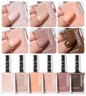Conjunto de Esmaltes Beetles P172 - 6 Cores Nude, Rosa e Marrom (15ml)