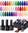 Conjunto de esmaltes de gel Beetles Shoujo Manga Rainbow 23 unidades para mulheres
