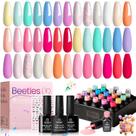 Conjunto de esmaltes de gel besouros, 23 unidades, pastel de primavera, néon brilhante