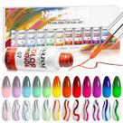 Conjunto de esmaltes de gel RARJSM com mudança de cor de temperatura 8mL x12
