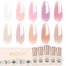 Conjunto de esmaltes de gel SHOYUM 10 cores 7ml Soak Off UV LED