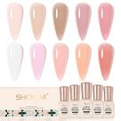 Conjunto de esmaltes de gel SHOYUM de 10 cores, 7 ml cada