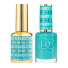 Conjunto de esmaltes DND DC Green Collection Dublin Green 15mL Conjunto de esmaltes DND DC Green Collection Dublin Green 15mL