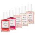 Conjunto de esmaltes e cuidados com as unhas Manucurist Rainbow Active, pacote com 5