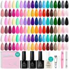 Conjunto de Esmaltes em Gel Beetles - 44 Unidades com 36 Cores