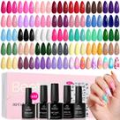 Conjunto de esmaltes em gel Beetles All Seasons 32 cores e acessórios