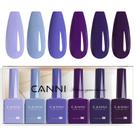 Conjunto de Esmaltes em Gel CANNI 6 Cores 9ml - Sem Hema, Livre de Tóxicos