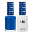 Conjunto de esmaltes em gel DAISY DND Blue Collection 433 Pool Party