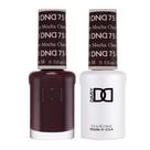 Conjunto de Esmaltes em Gel Daisy DND Brown Collection 751 Cherry Mocha