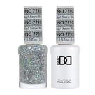 Conjunto de Esmaltes em Gel Daisy DND Multi Glitter 15ml - Snow Way! 779