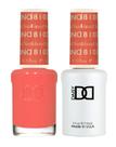 Conjunto de esmaltes em gel DAISY DND Orange Collection 810 Sunkissed