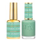 Conjunto de esmaltes em gel DND DC Free Spirit Secret Paradise 15 ml