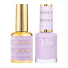 Conjunto de esmaltes em gel DND DC Purple Collection 15mL + 15mL