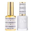 Conjunto de esmaltes em gel DND DC White Collection 15 mL UV/LED + laca