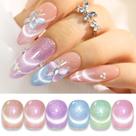 Conjunto de esmaltes em gel Double Rhythm Cat Eye 6 cores 7,5 ml