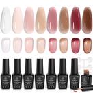 Conjunto de Esmaltes em Gel Jelly Sweet Temptation - 8 Cores