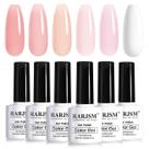 Conjunto de Esmaltes em Gel RARJSM - Nude French Manicure (7,5ml x 6)
