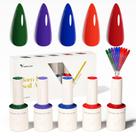 Conjunto de esmaltes em gel VENALISA 5 cores 10 ml Soak Off Salon