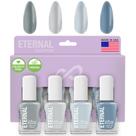 Conjunto de esmaltes Eternal Grey para mulheres (MINIMALISTA) 13,5 ml x4 Conjunto de esmaltes Eternal Grey para mulheres (MINIMALISTA) 13,5 ml x4