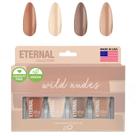 Conjunto de esmaltes Eternal Nude WILD NUDES Brown 13,5 mL x4 Conjunto de esmaltes Eternal Nude WILD NUDES Brown 13,5 mL x4