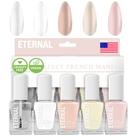 Conjunto de esmaltes Eternal White French (ET VOILA) 13,5 mL x5