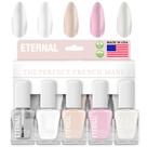 Conjunto de esmaltes Eternal White OH LA LA 13,5 ml (conjunto de 5)