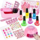 Conjunto de Esmaltes EULRGAUS Kids 14 Unidades - Com Secador de Unhas (3+ Anos) Conjunto de Esmaltes EULRGAUS Kids 14 Unidades - Com Secador de Unhas (3+ Anos)