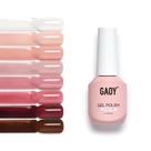 Conjunto de esmaltes GAOY Jelly Gel 8 cores translúcidas 7 mL