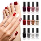 Conjunto de esmaltes GELLEN de 12 cores, tendência outono-inverno, não tóxico