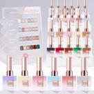 Conjunto de esmaltes Glitter Gel Double Rhythm 28 unidades de 15 ml