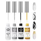 Conjunto de esmaltes para arte de unhas GOICC Gel Liner com pincel fino de 8 mL (B4) Conjunto de esmaltes para arte de unhas GOICC Gel Liner com pincel fino de 8 mL (B4)