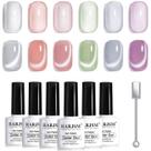 Conjunto de esmaltes RARJSM Moonlight Cat Eye Gel 6 cores 7,5 ml Conjunto de esmaltes RARJSM Moonlight Cat Eye Gel 6 cores 7,5 ml