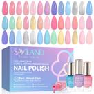 Conjunto de esmaltes SAVILAND Color Artistry 20+3 5mL Quick Dry