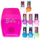 Conjunto de esmaltes Townley Girl Barbie com secador de unhas para crianças