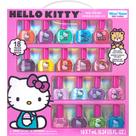 Conjunto de esmaltes Townley Girl Hello Kitty 18 unidades para maiores de 3 anos Conjunto de esmaltes Townley Girl Hello Kitty 18 unidades para maiores de 3 anos