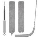 Conjunto de espanador retrátil SetSail 206 cm com 2 panos de microfibra Conjunto de espanador retrátil SetSail 206 cm com 2 panos de microfibra