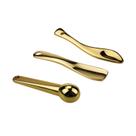 Conjunto de espátula de maquiagem GOERTI Metal Mini Spoon Eye Massager