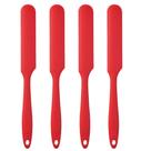 Conjunto de espátula de silicone SUMERSHA, ferramenta de cozimento resistente ao calor, 4 unidades