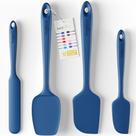 Conjunto de espátulas de silicone BakeRoyal, 4 peças, resistente ao calor, 315 C