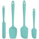 Conjunto de espátulas de silicone U-Taste 600C resistente ao calor Teal/Aqua