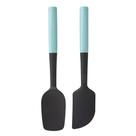 Conjunto de espátulas KitchenAid KQ437OHAQA Universal Aqua de 2 peças