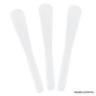 Conjunto de espátulas para patê 3 peças 14cm plástico Branco - Plastutti