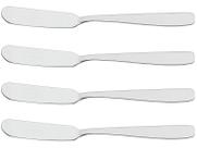 Conjunto de Espatulas Tramontina Cosmos para Manteiga em Aço Inox Acabamento Alto Brilho 4 Peças