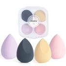 Conjunto de esponjas de maquiagem COSTICA Beauty Blender 4 unidades com caixa de armazenamento