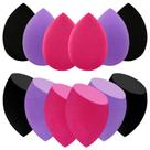 Conjunto de esponjas de maquiagem Scartink 12 peças multicoloridas sem látex